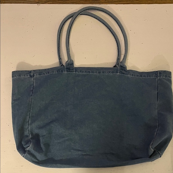 GAP Denim Blue Carryall Tote - Picture 2 of 4